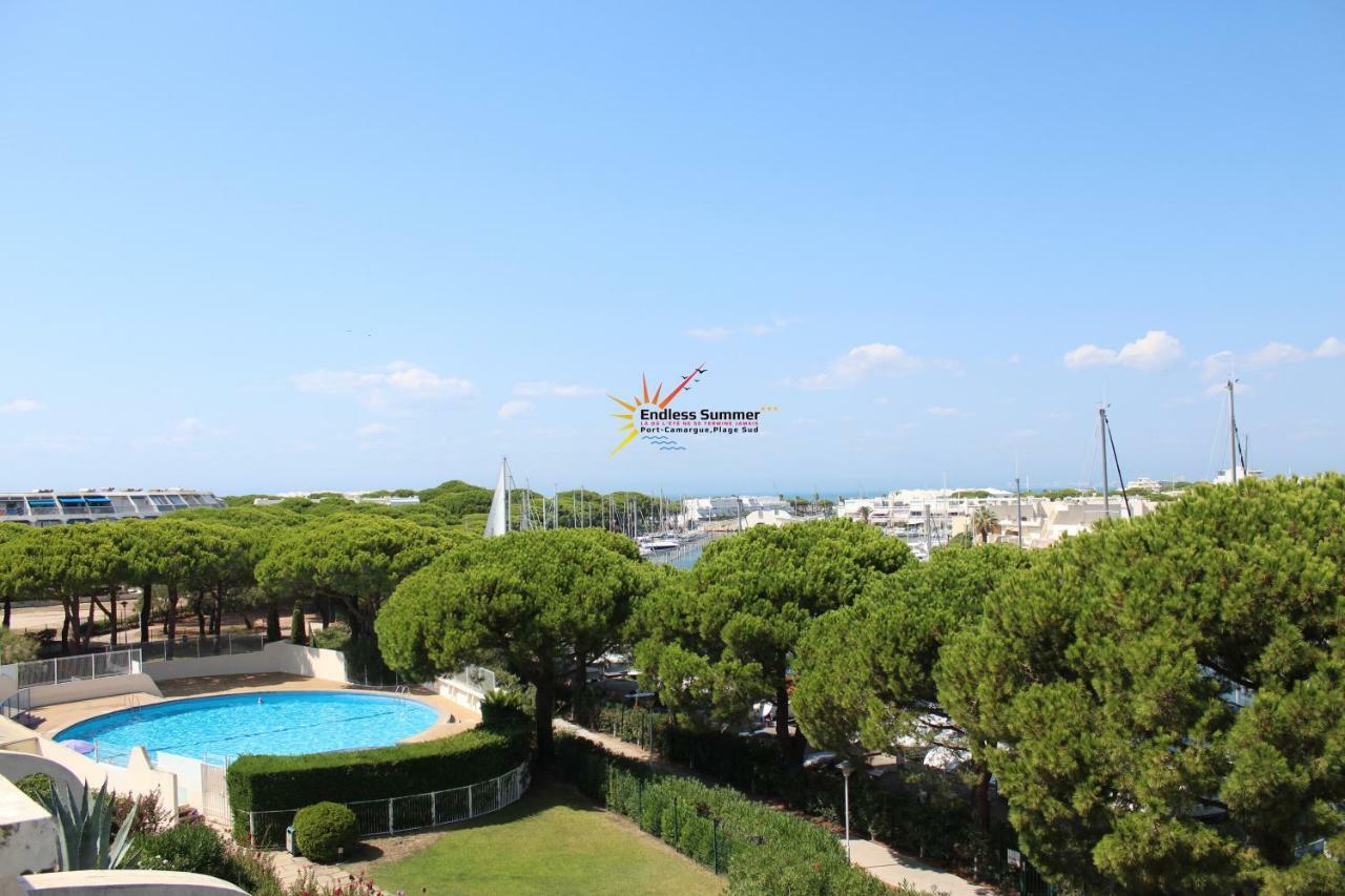 Studio 237 Port Camargue, Piscine, Climatisation, 2 Personnes Le Grau-du-Roi Eksteriør bilde